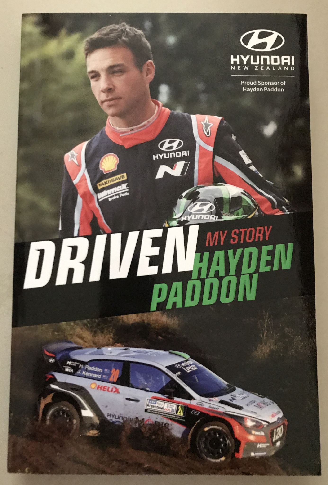 Driven My Story By Hayden Paddon Signed